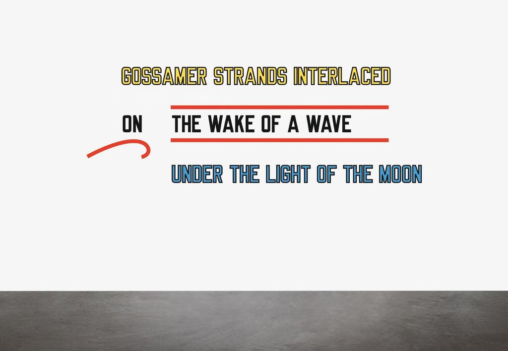 Gossamer Strands Interlaced, On the Wake of a Wave, Under the Light of the Moon