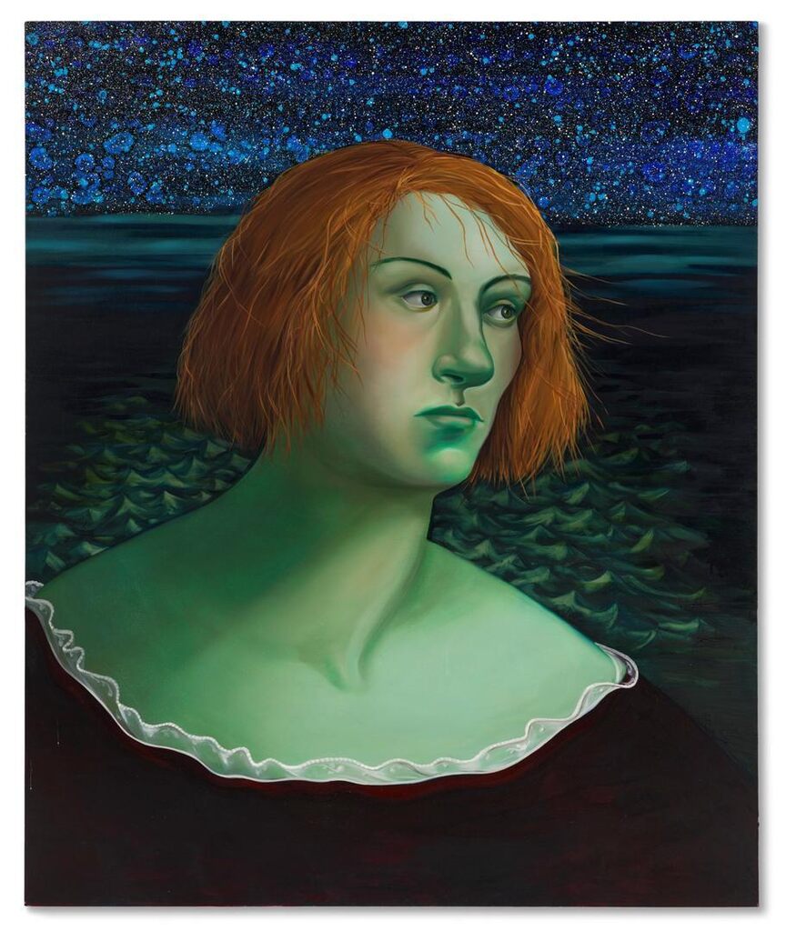 Nicole Eisenman, Big Green Head #1