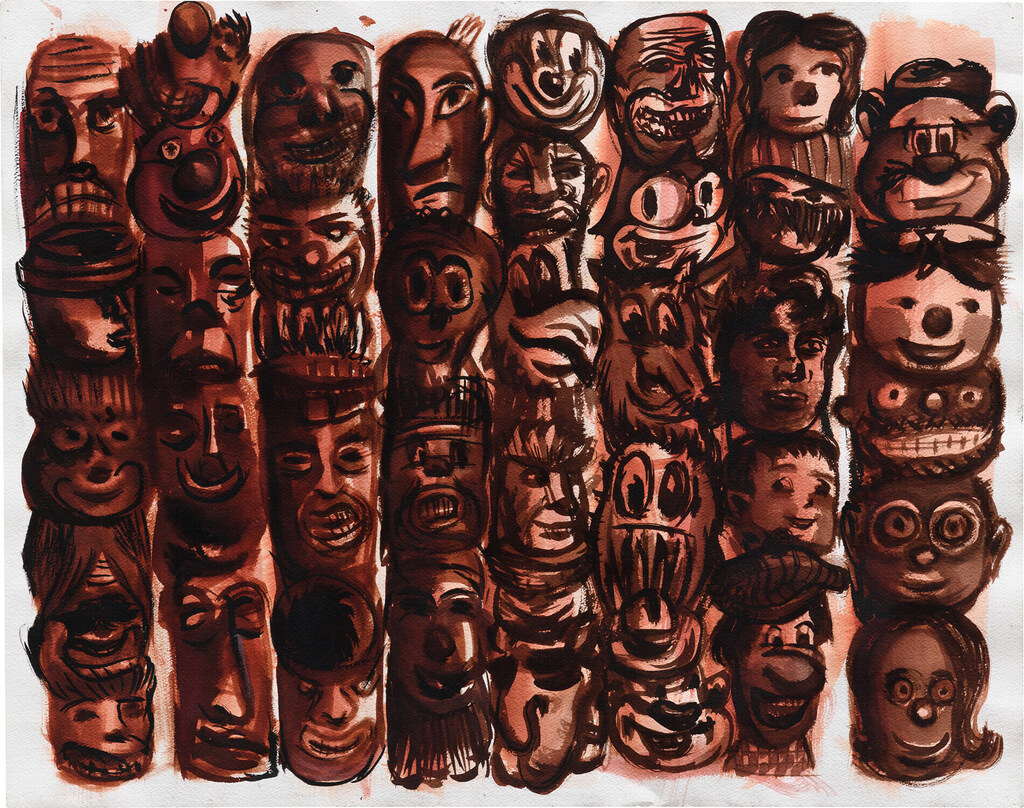 Totemic Drawing
