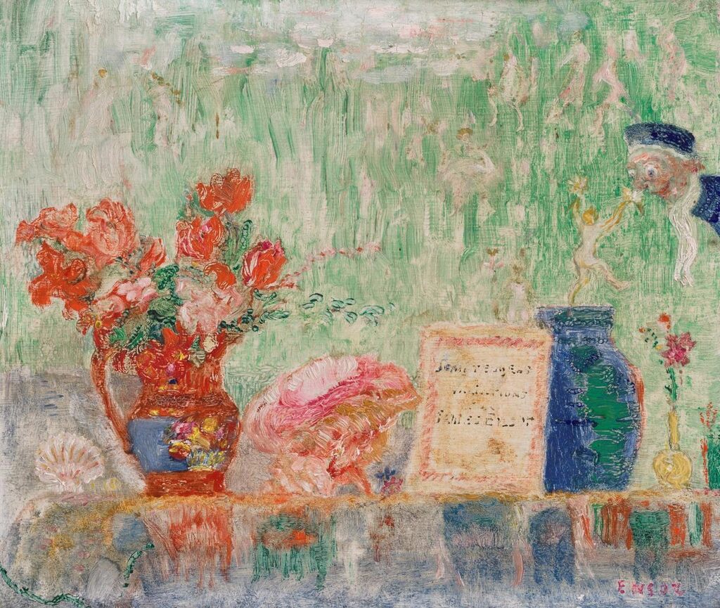 Nature morte au livre de Jean Teugels