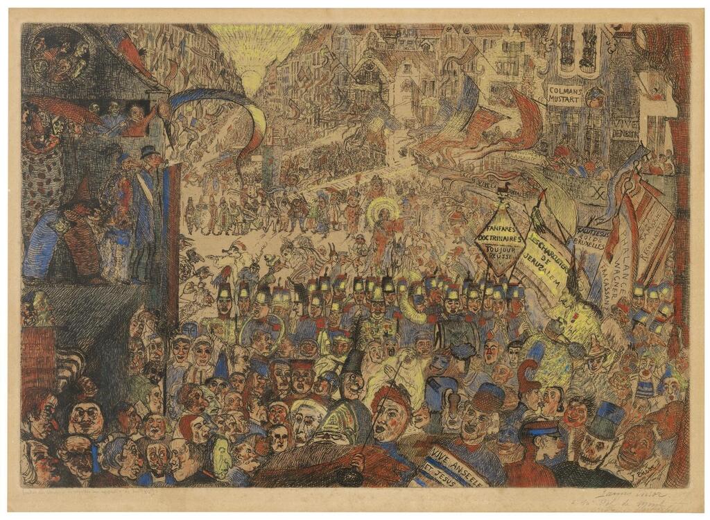 L'Entrée du Christ à Bruxelles le Mardi Gras en
