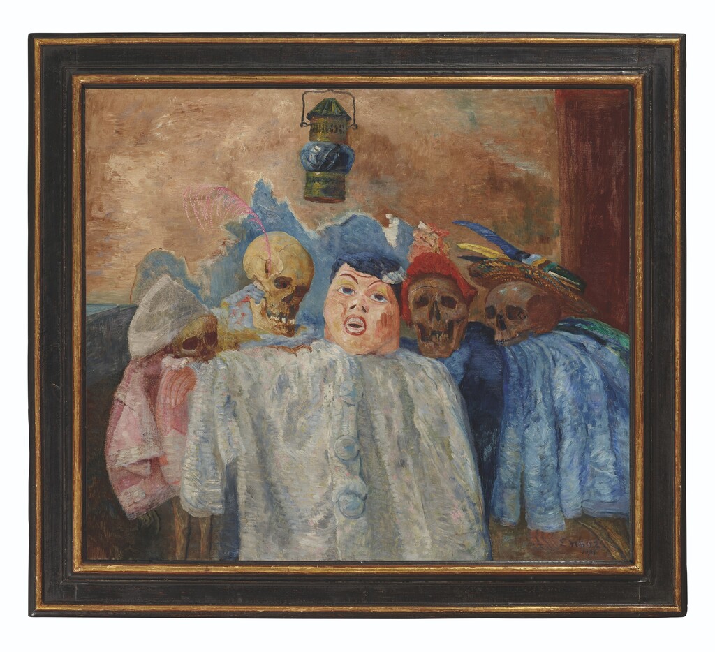 Pierrot et squelettes