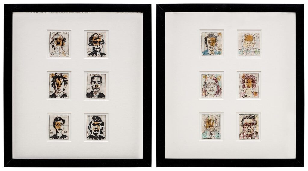 Twelve Sketches of Paintings