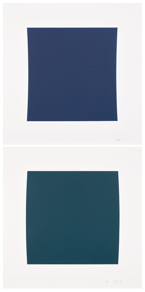 Diptych: Dark Blue/Dark Green (G. 1889, A. 298)