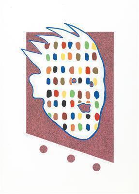 “Glitter 3 Dotted Head”