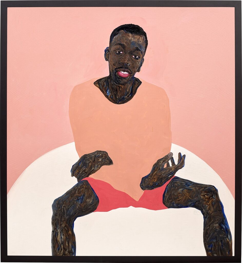 Amoako Boafo, Pink Shorts
