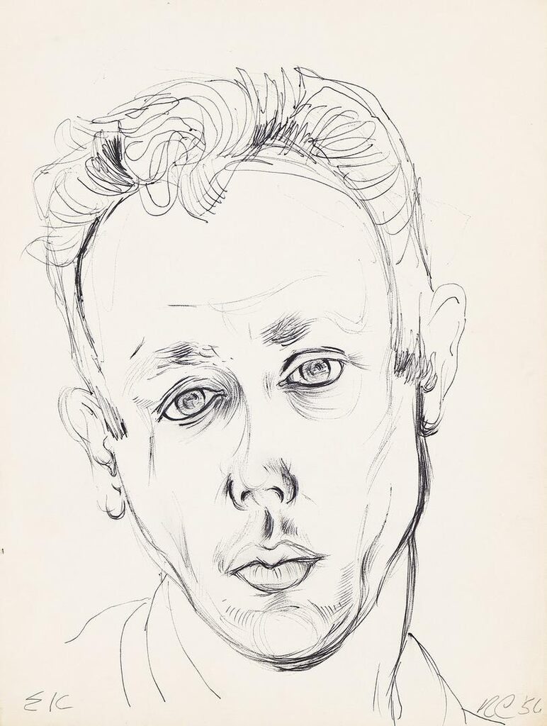 i) Portrait of EK (Ellsworth Kelly); ii) Randy 2