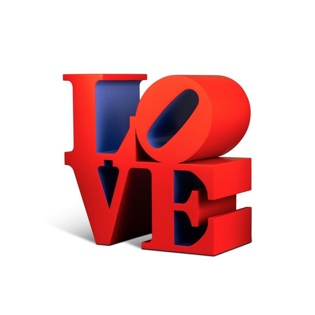 Robert Indiana, LOVE (Red Outside Violet Inside)
