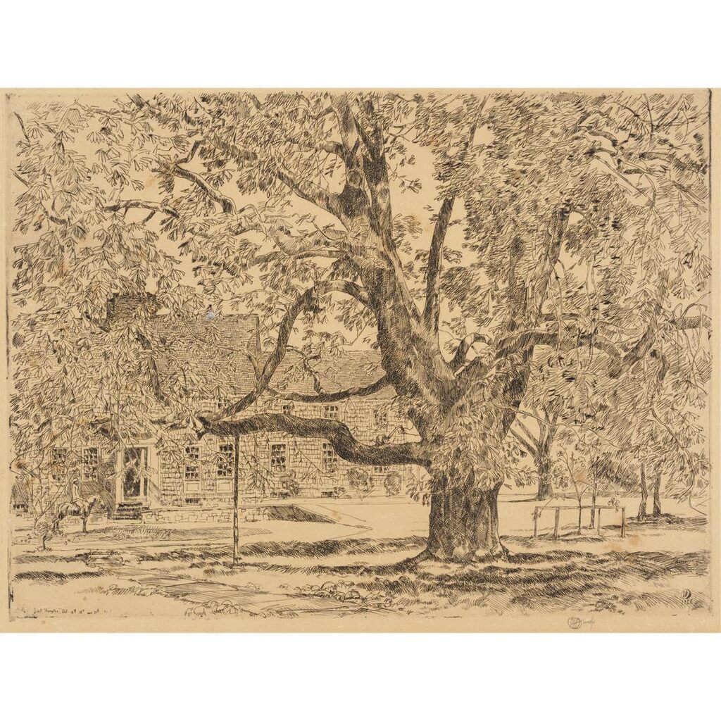 The Big Horse-Chestnut Tree, East Hampton (Cortissoz/Clayton 304)