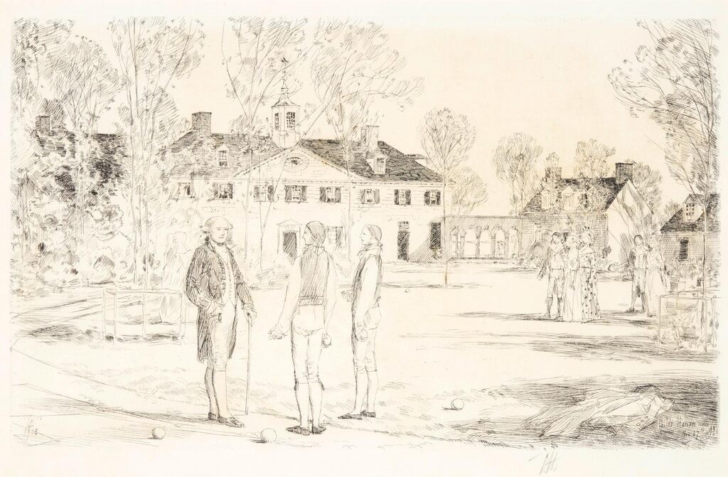 Bowling on the Green (Cortissoz and Clayton 377)