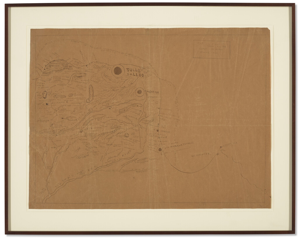 Map of Jullo Callio and The Series of Battles Around Her