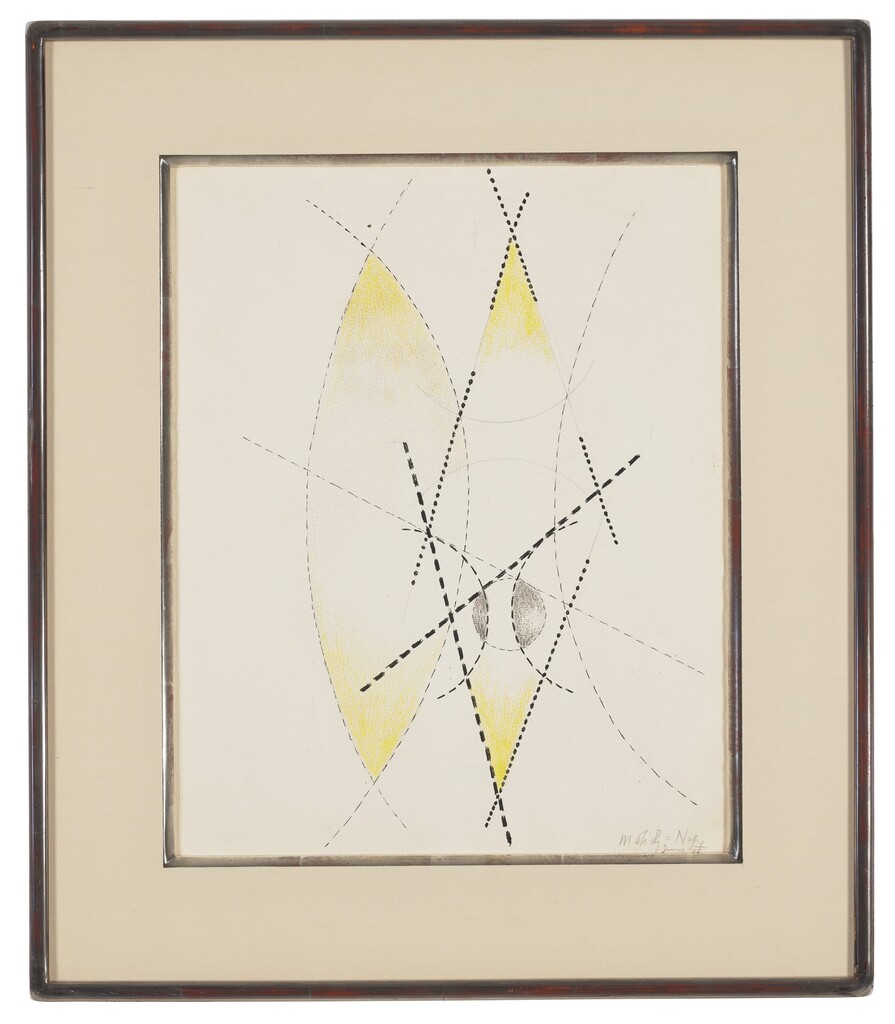 Untitled (Composition, Yellow-Black)