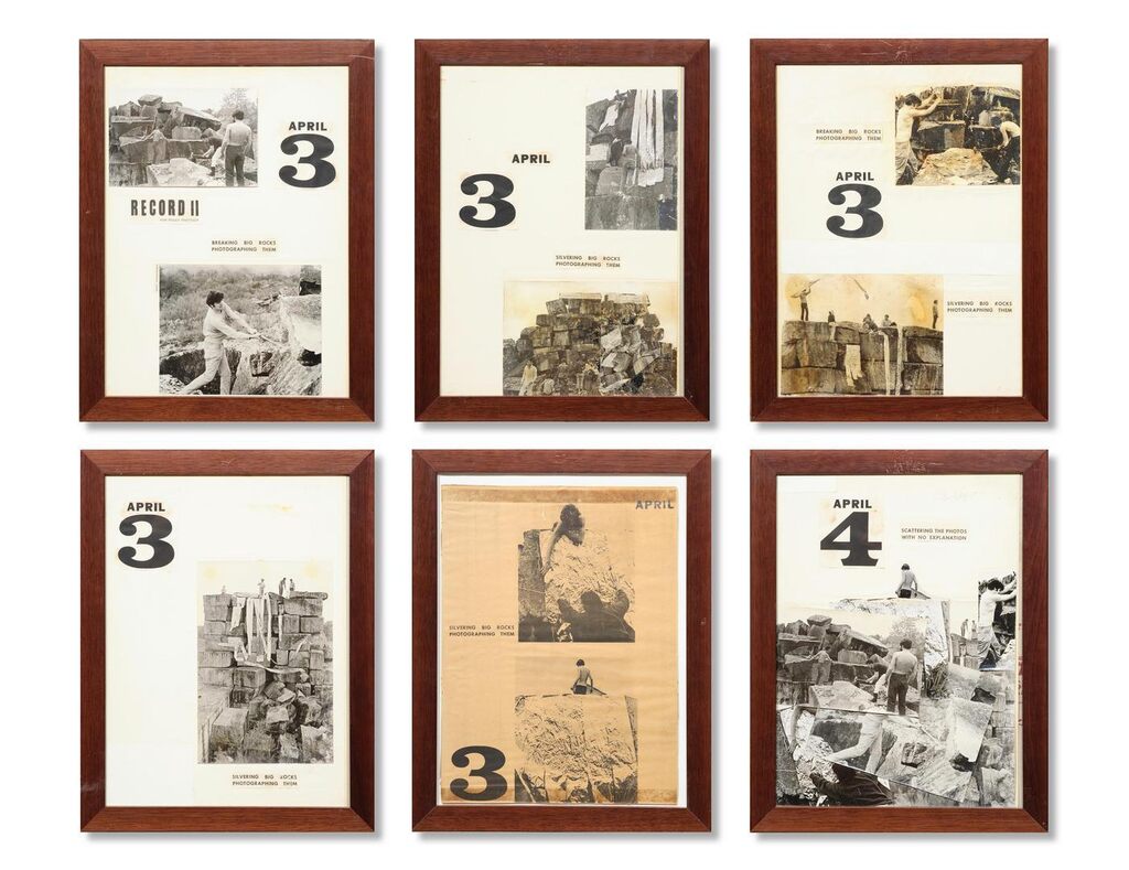 Record II (for Roger Shattuck), Série A calendar of happenings