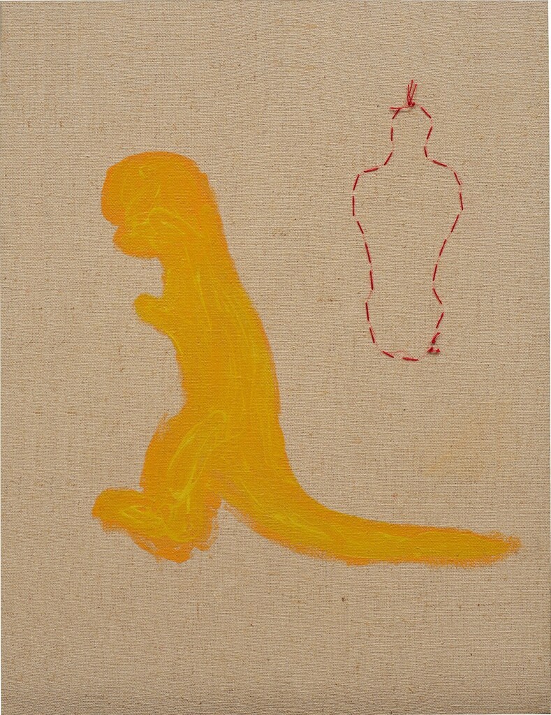 Untitled (Mannequin and Dinosaur)
