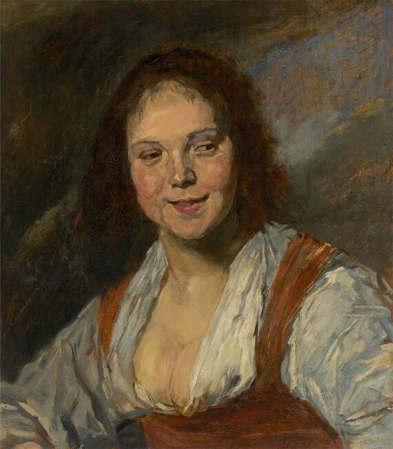 ”Kopie der Bohémienne von Frans Hals” (Copy of the Bohémienne by Frans Hals)