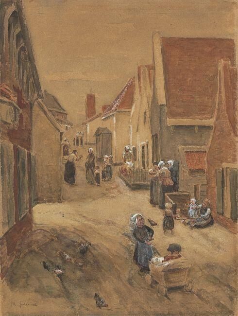 ”Straße in Zandvoort”