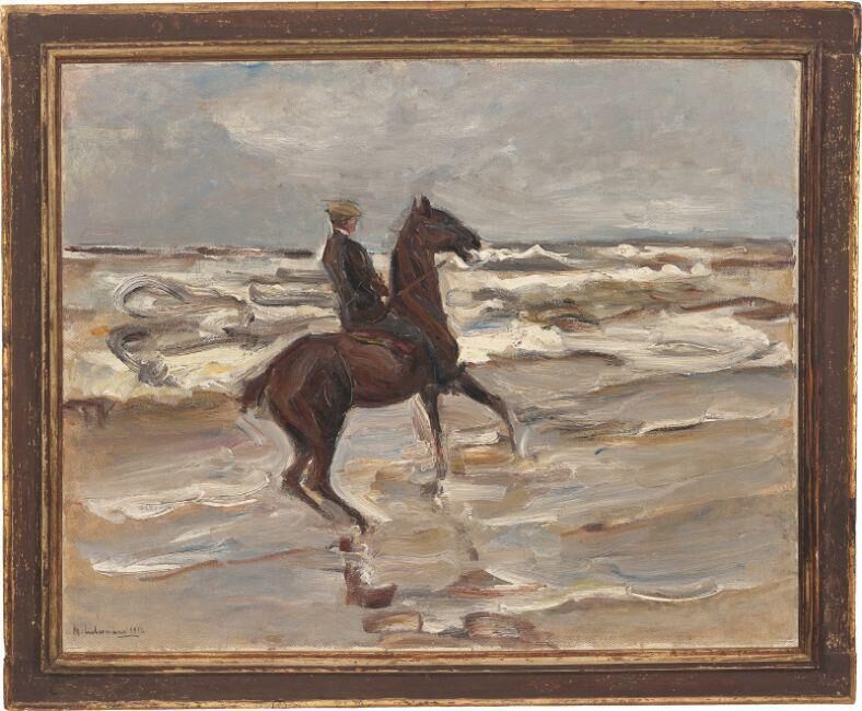 ”Reiter am Meer nach rechts”
