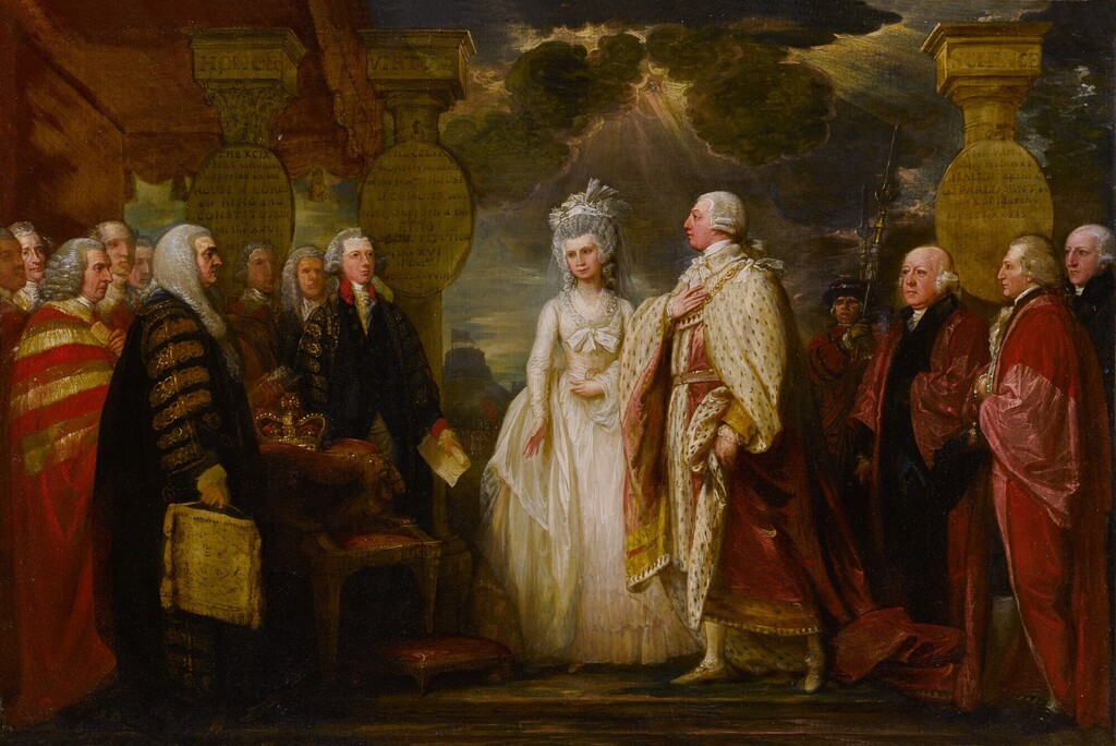 The Recovery of His Majesty in the Year 1789 《1789年英王病癒》