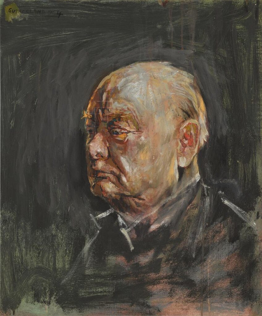 Study of Sir Winston Churchill