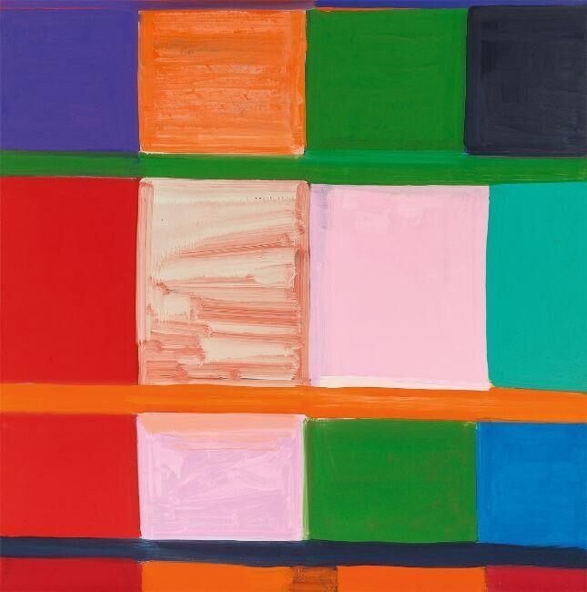 Stanley Whitney, ”Violet Times”