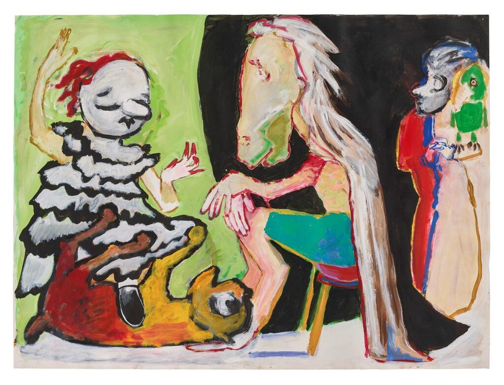 Little Girl Showing Off