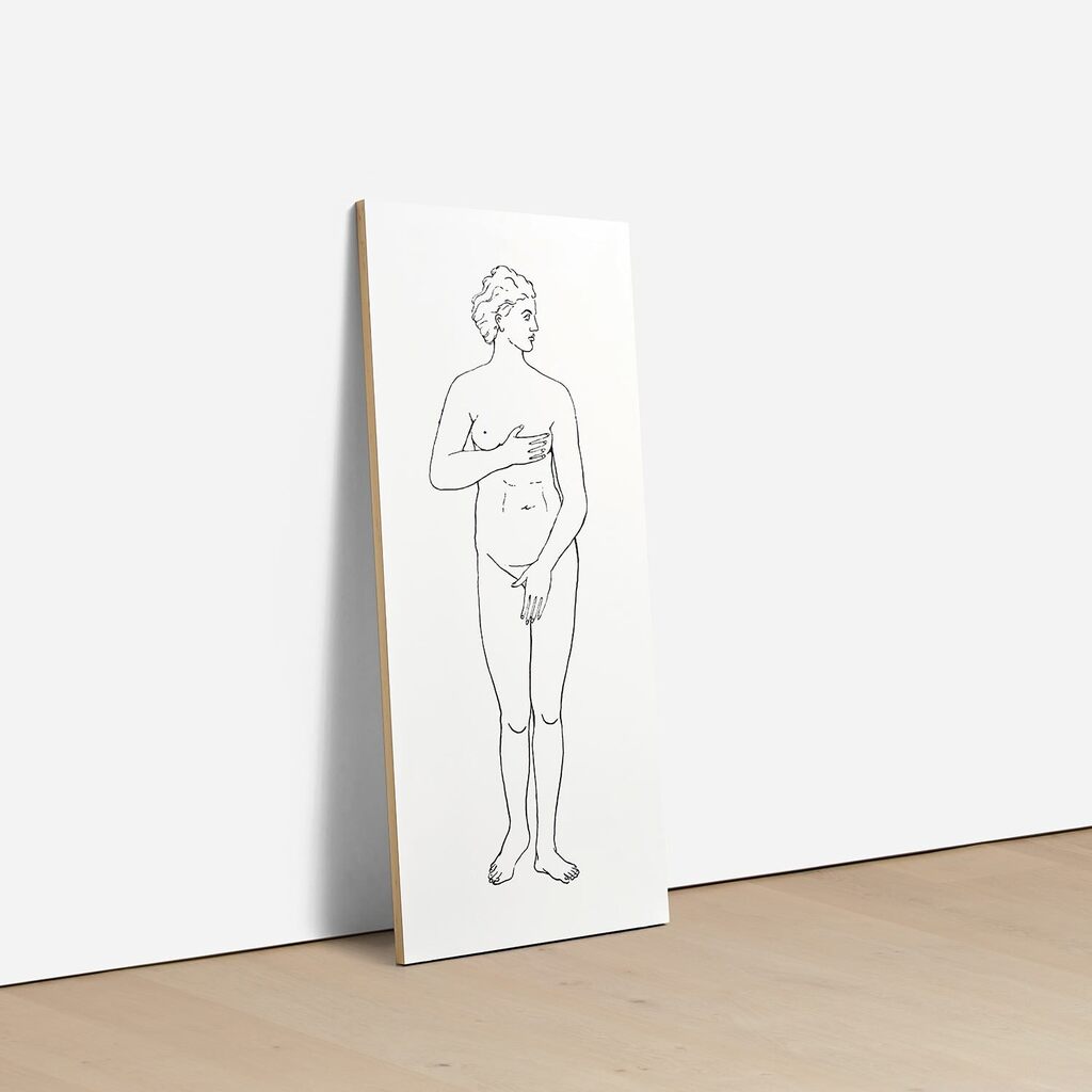 Lexikonzeichnung (2. Serie: Mensch) [Lexicon Drawing (2nd Series: Human)], from Door Cycle