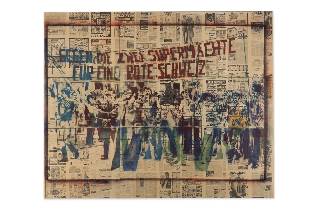 Gegen die zwei Supermächte—für eine Rote Schweiz [Against the Two Superpowers—For a Red Switzerland]
