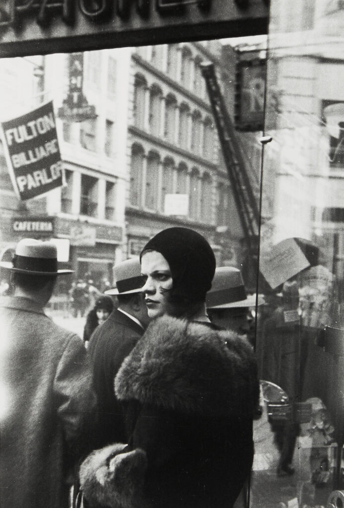 Girl on Fulton Street