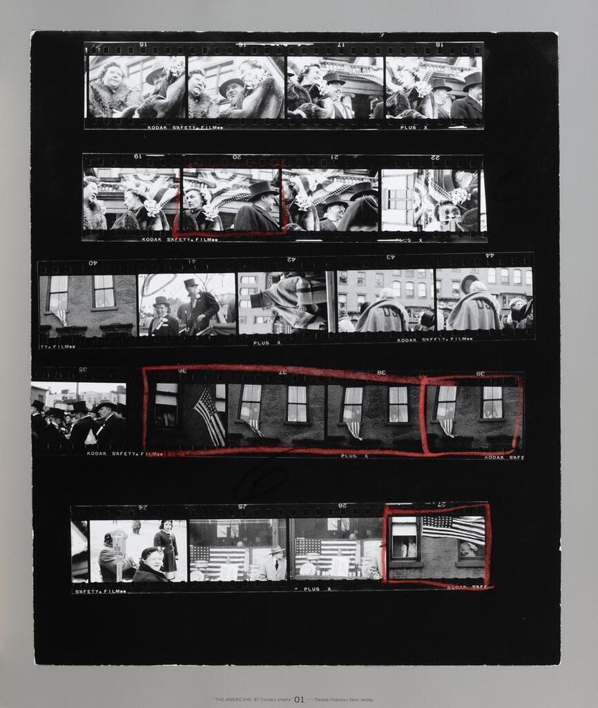 (Book) The Americans, 81 Contact Sheets