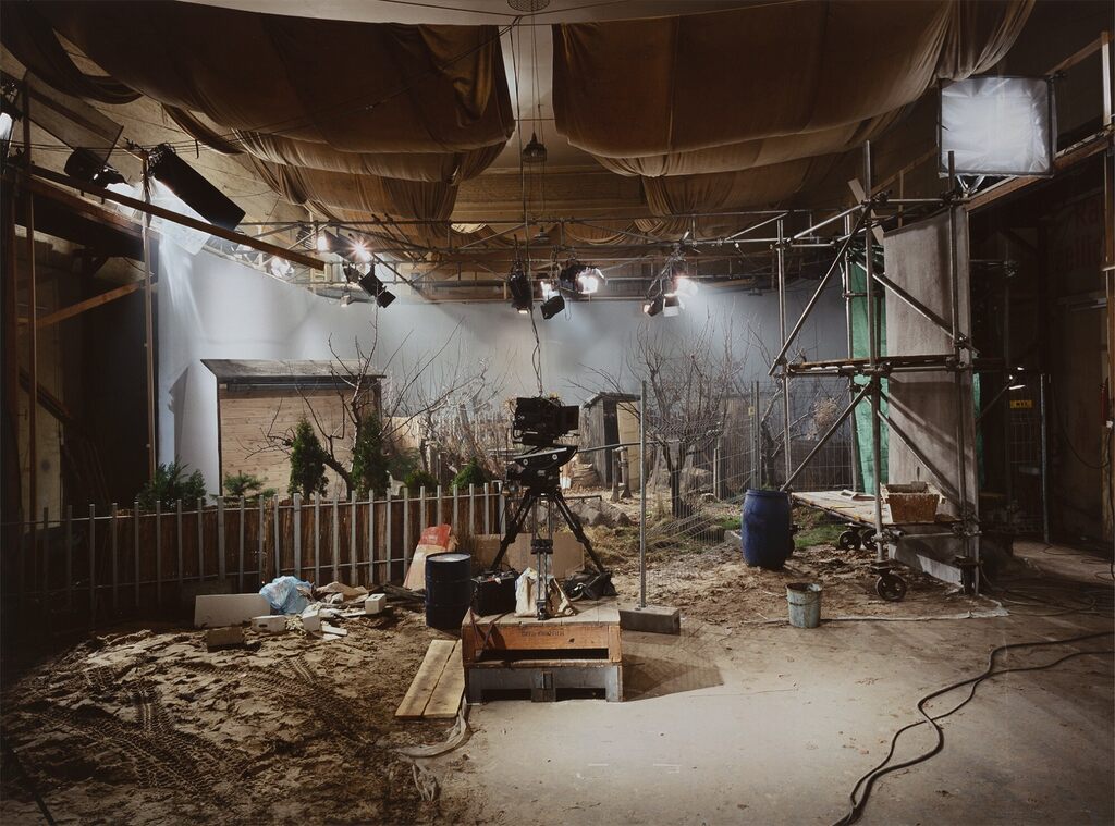 Contemporary Set for Sandman at DOKFILM Studios, Potsdam Babelsberg, December, 1994