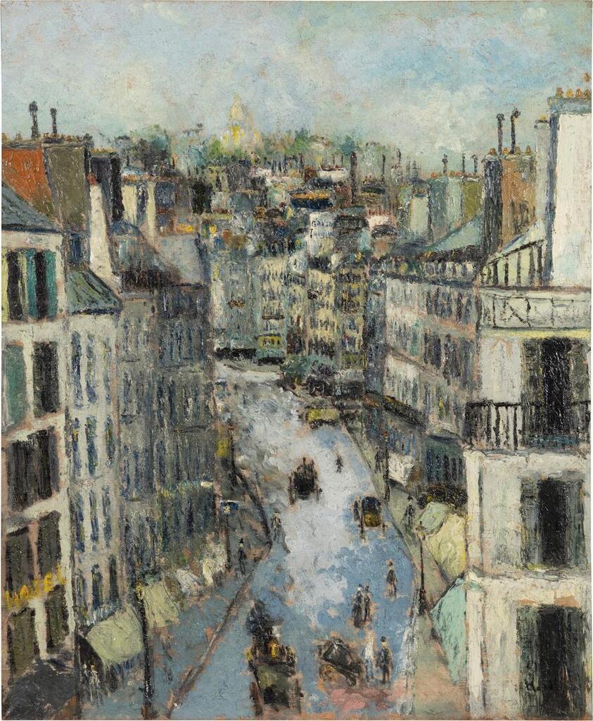 Rue Lepic à Montmartre