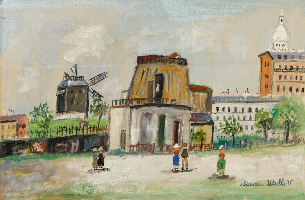 Tour du Philosophe et Moulin de la Galette, Montmartre
