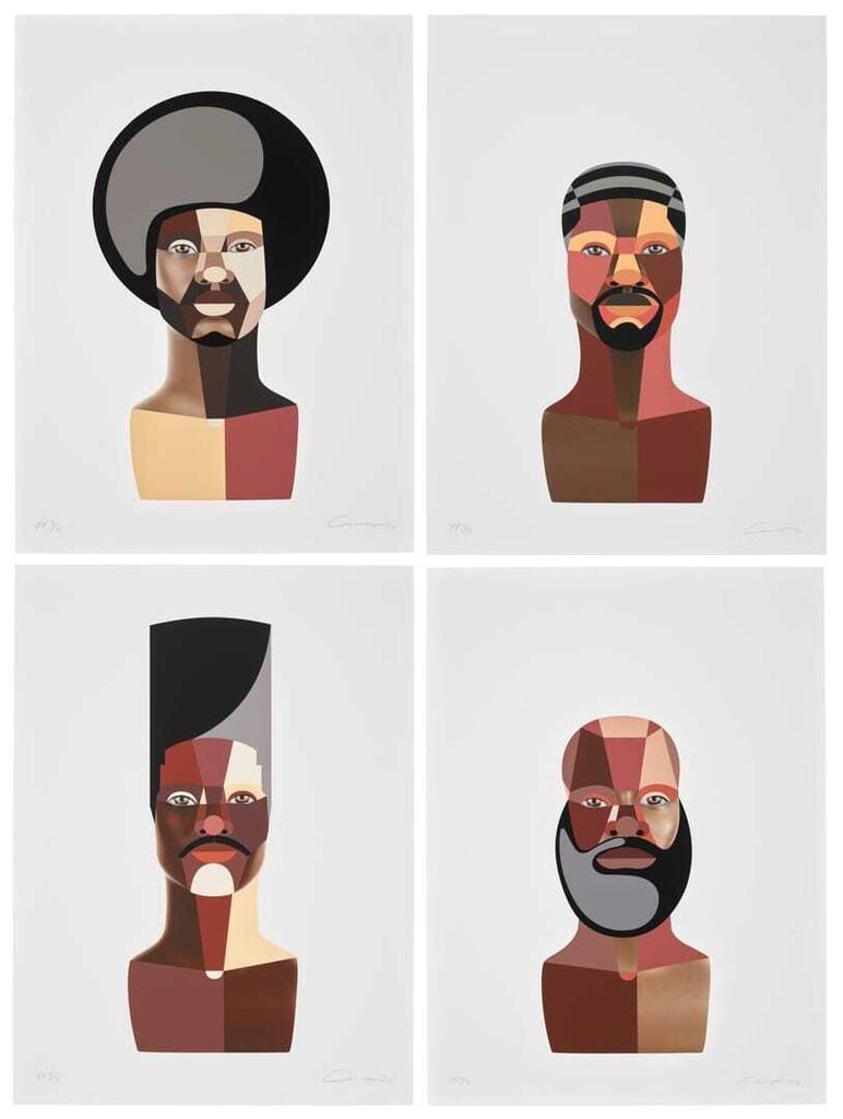 Beauty World: four prints