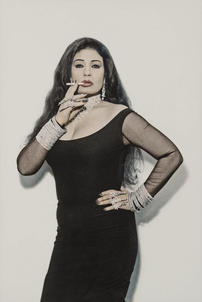 Fifi with Cigarette in Her Mouth, Cairo