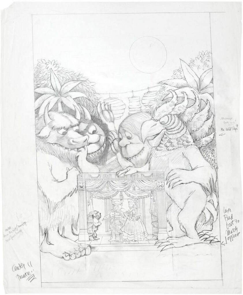 Where the Wild Things Are and Higglety Pigglety Pop!, Glyndebourne poster design