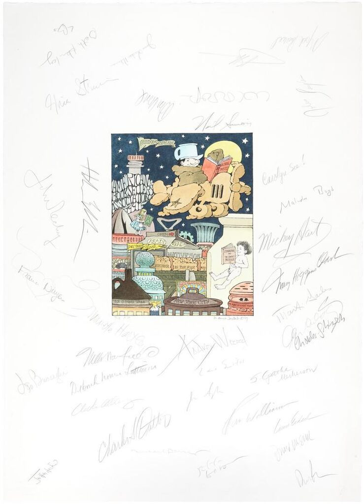 Freedom to Read! signed poster