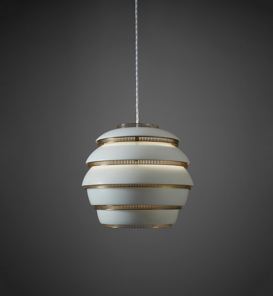 "Mehiläispesä (Beehive)" ceiling light, model no. A 331