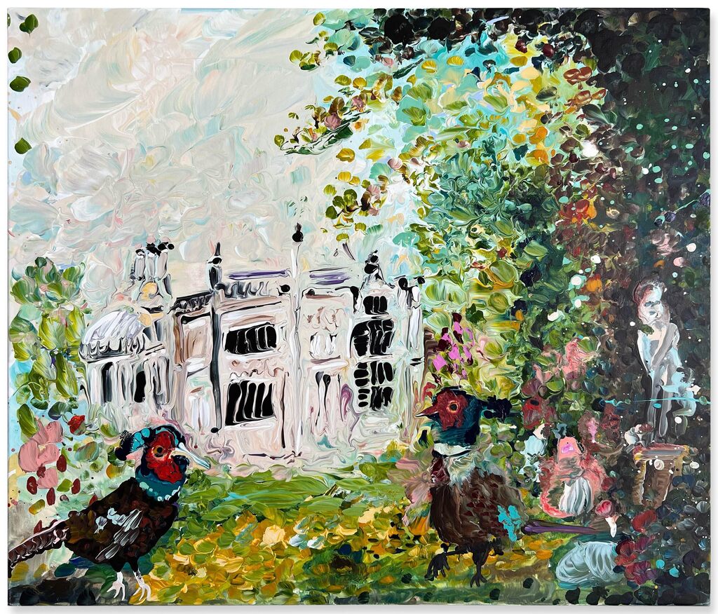 Landscape with Birds