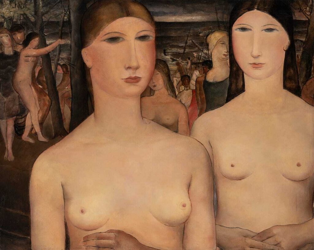 Femmes devant la mer