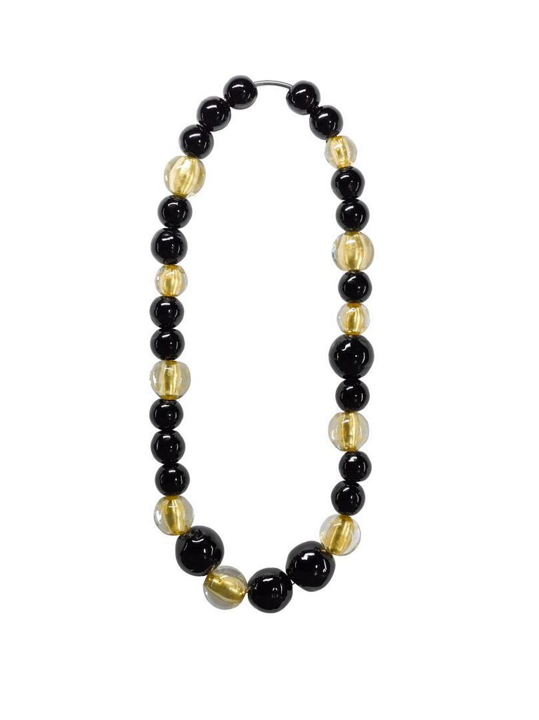 Untitled (Black and Gold Necklace)