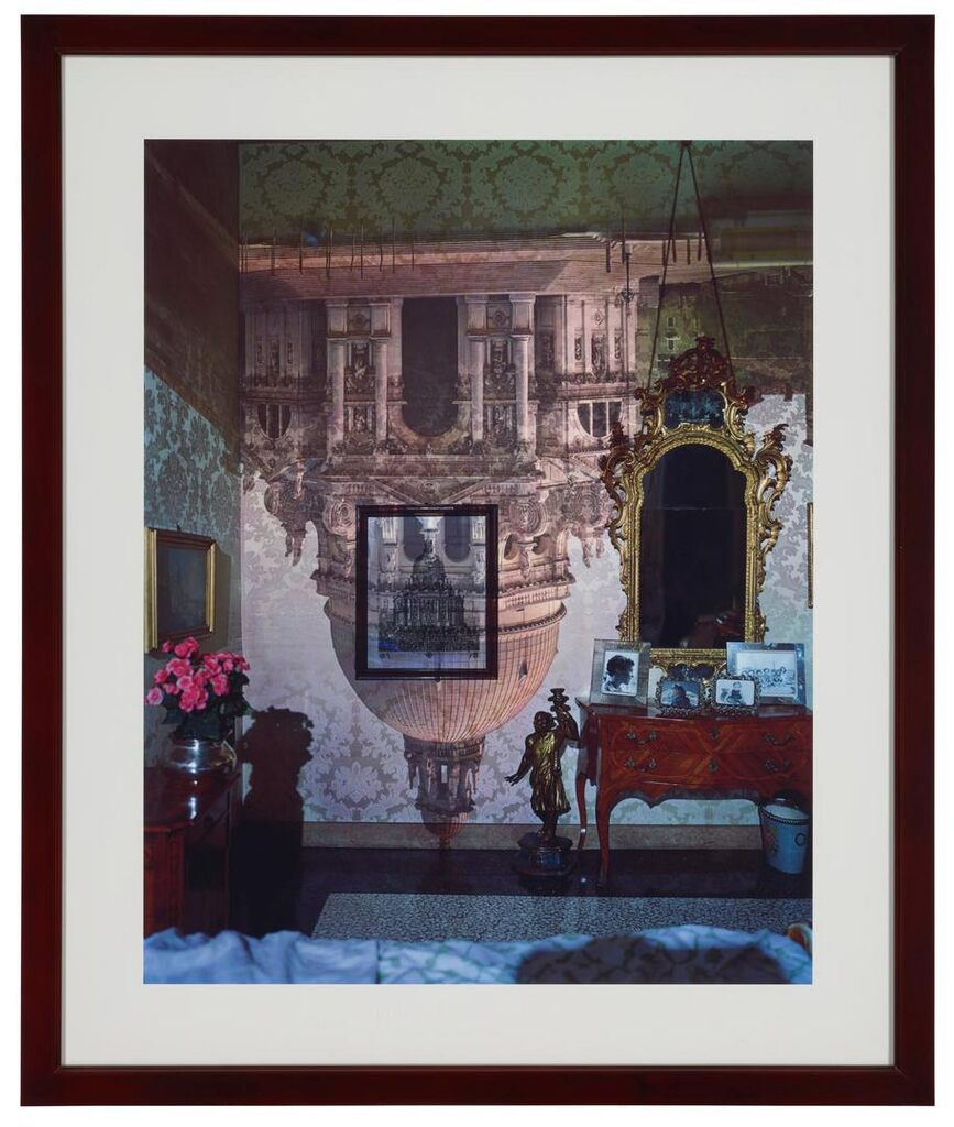 Camera Obscura: Santa Maria della Salute in Palazzo Bedroom, Venice, Italy