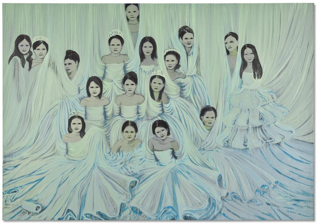 Les débutantes (blanc lunaire) (The debutantes (moon white))