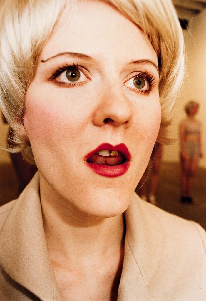 VB 1,1996, Deitch Projects, New York (Woman's Face)