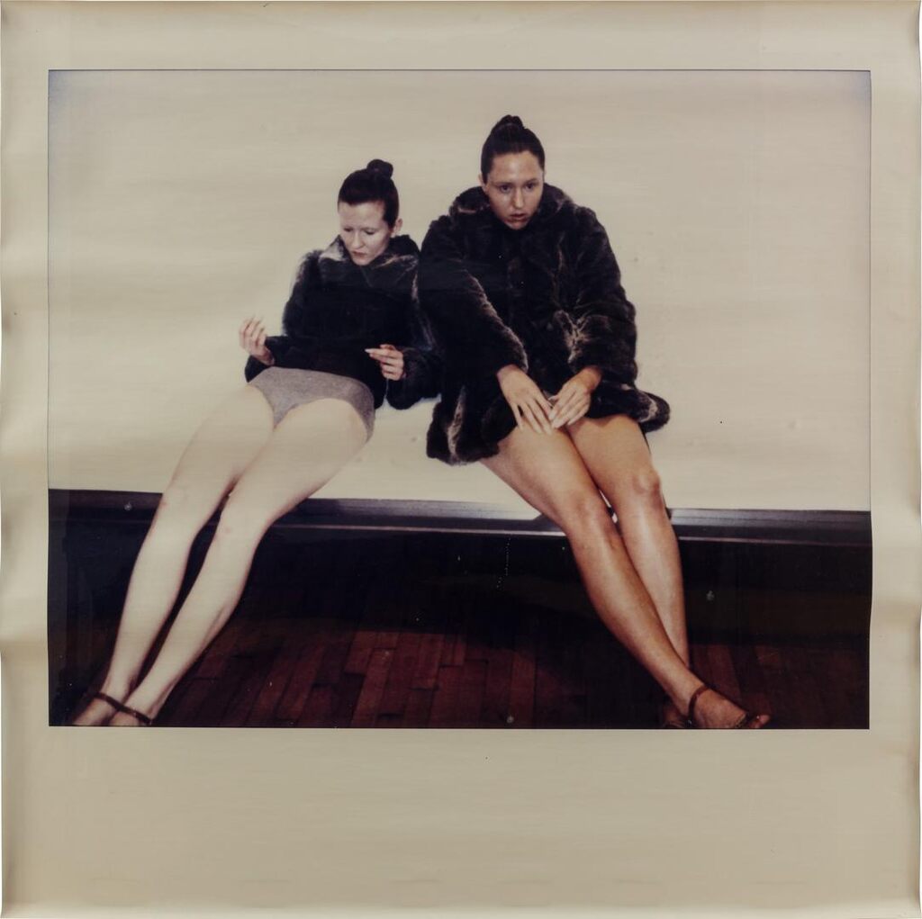 Untitled (Two Seated Girls, Miu Miu, NY)