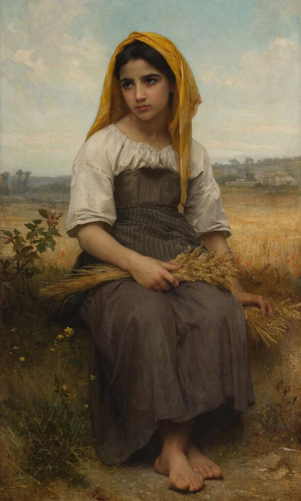 Glaneuse (Young Girl in a Wheat Field)
