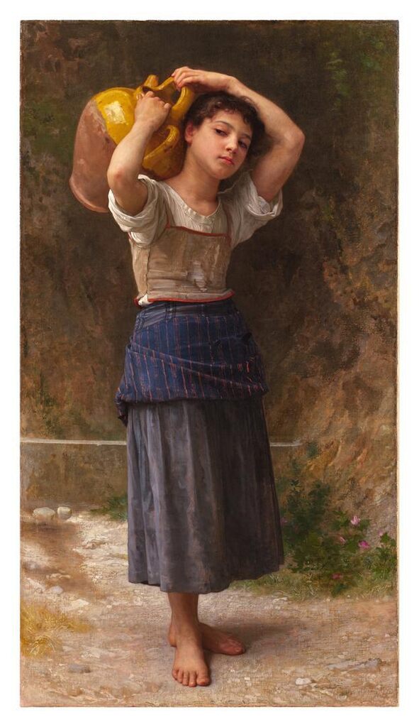 Jeune fille portant une cruche (Young Girl Carrying a Water Pitcher)