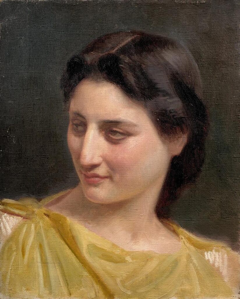 Head Study for Philomèle and Progné
