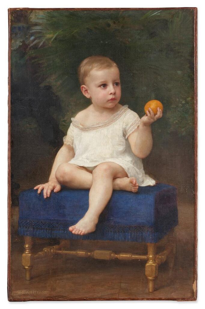 William-Adolphe Bouguereau, Portrait of a Child of Madame Porter