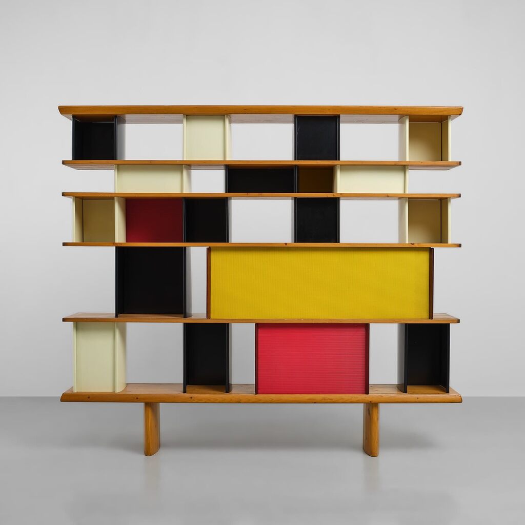 'Mexique' bookcase, from the Maison du Mexique, Cité Internationale Universitaire, Paris