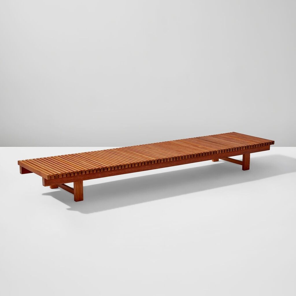Bench, designed for Résidence des Trois Arcs, Savoie, France